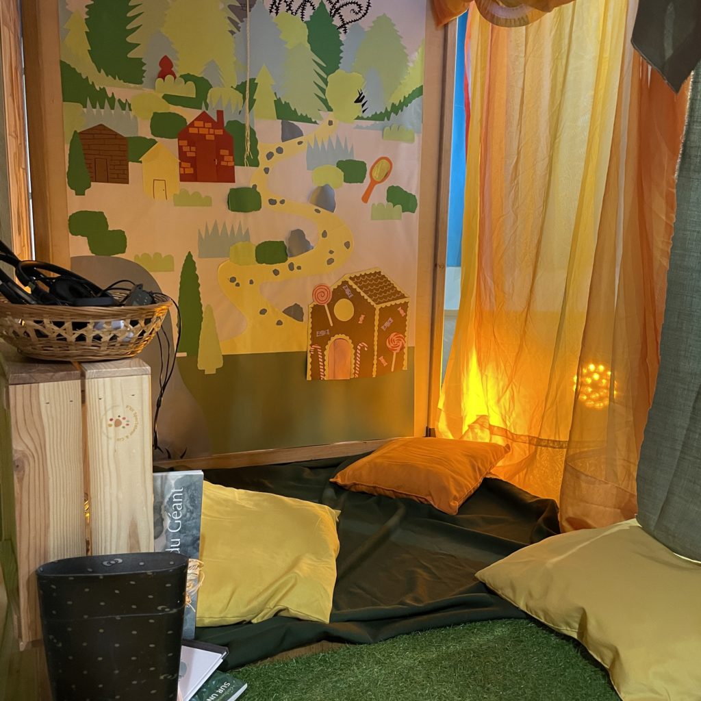 Cabanes artistique et sensorielle