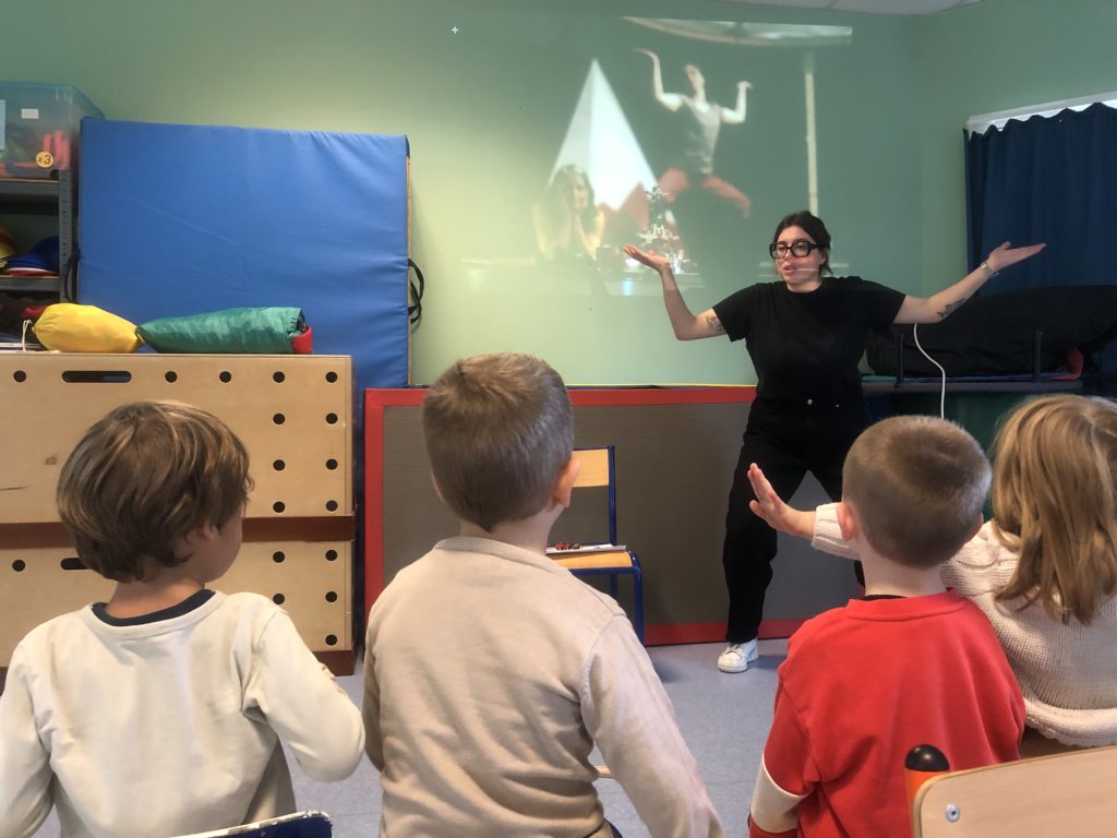 Atelier enfants en école